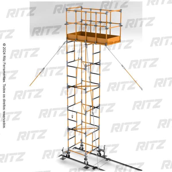 02 Base e Coluna: 1,0 x 1,0 m | Plataforma: 2,0 x 1,0 m