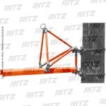 RT402-0030 Plataforma de Suspensão (1,20 M) com Sela Pivot e Tripé