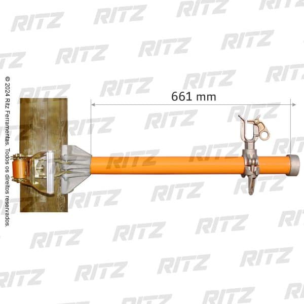 RT400-1939 - Suporte para condutor com Esticador de tirante de náilon